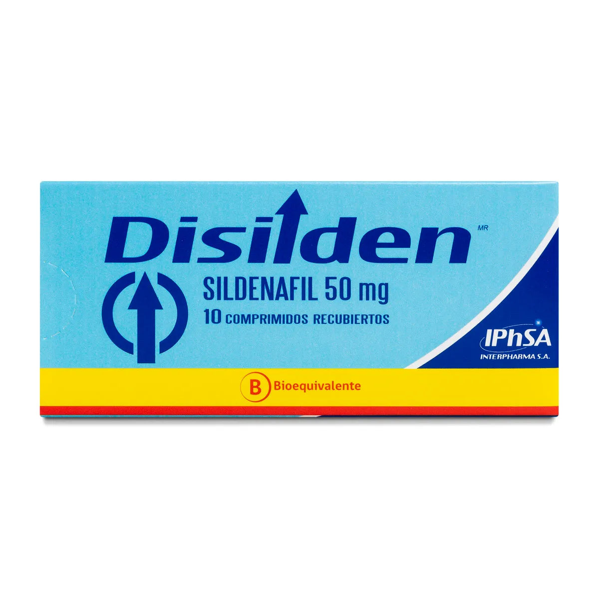 Disilden Sildenafil 50 MG x 10 Comprimidos Recubiertos