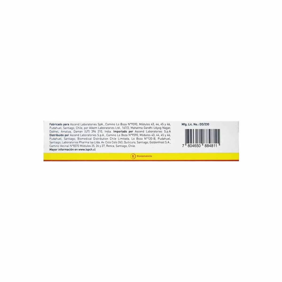 Esomeprazol 40 MG x 30 Cápsulas Ascend