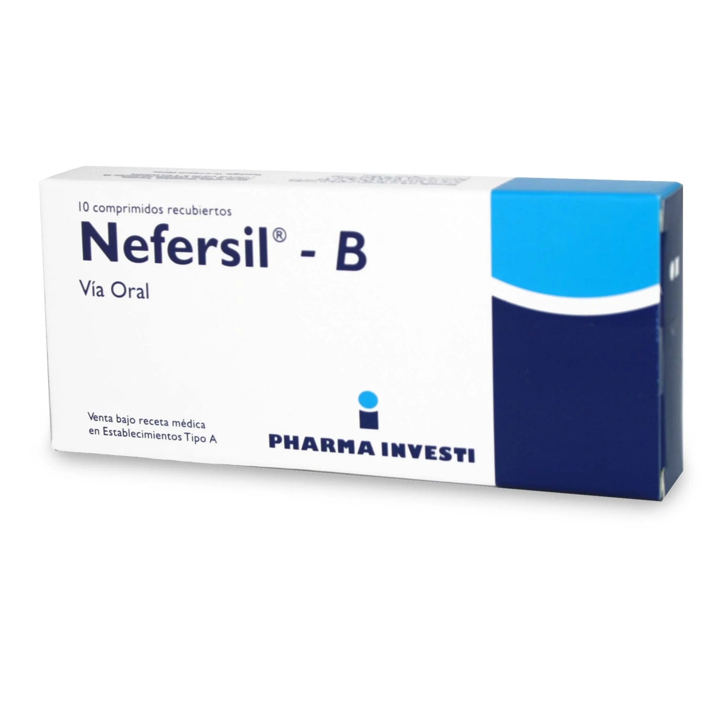 Nefersil-B Clonixinato de Lisina / Vitamina B1/B6/B12 10 Comprimidos Recubiertos