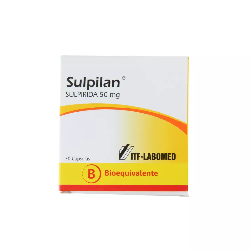 Sulpilan Sulpirida 50 MG x 30 Cápsulas