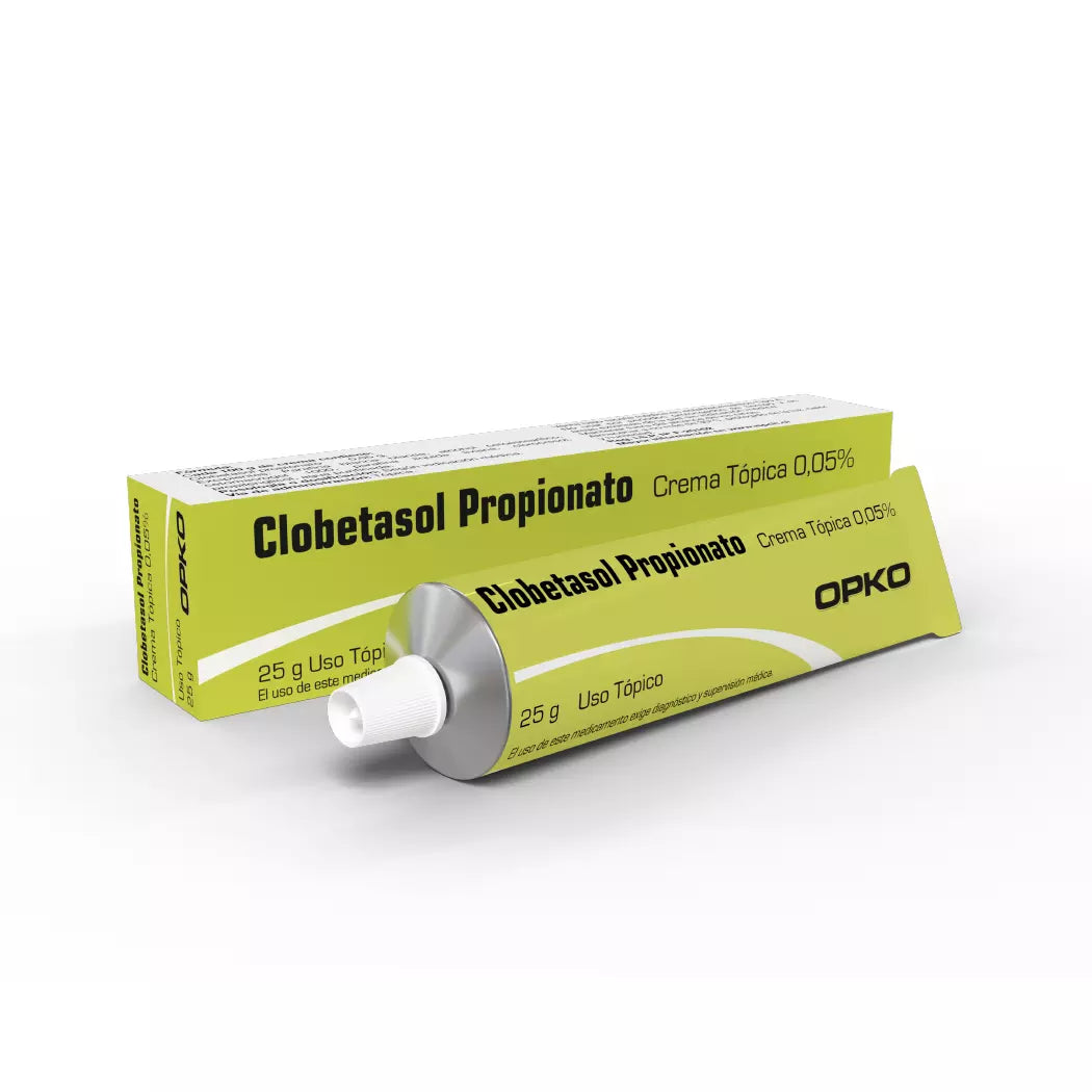 Clobetasol Propionato 0.05% Crema Tópica 25 G