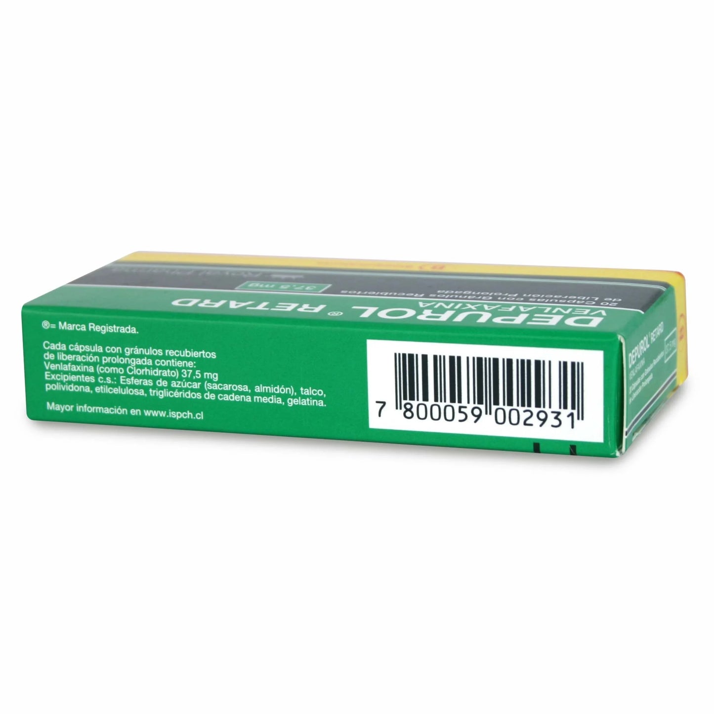 Depurol Venlafaxina 37.5 MG 30 Cápsulas