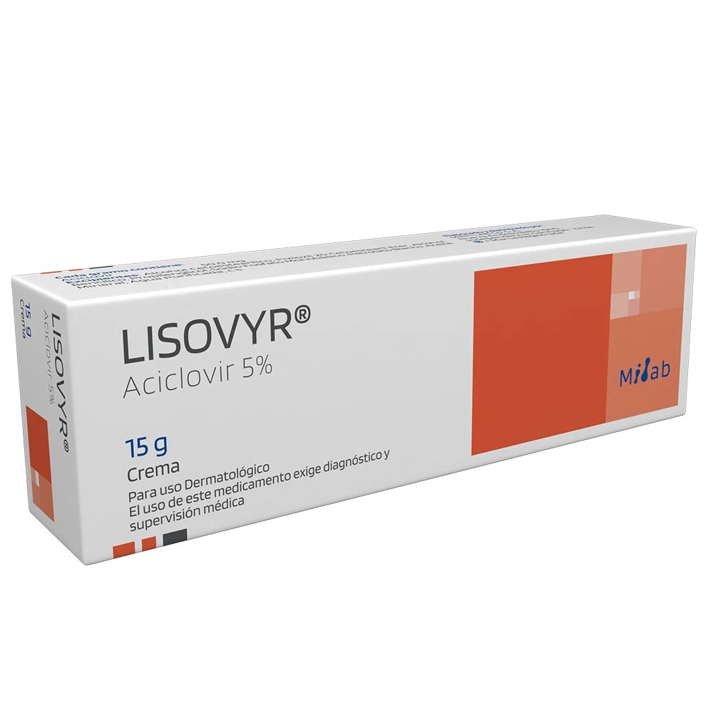 Lisovyr Aciclovir 5% Crema 15 G