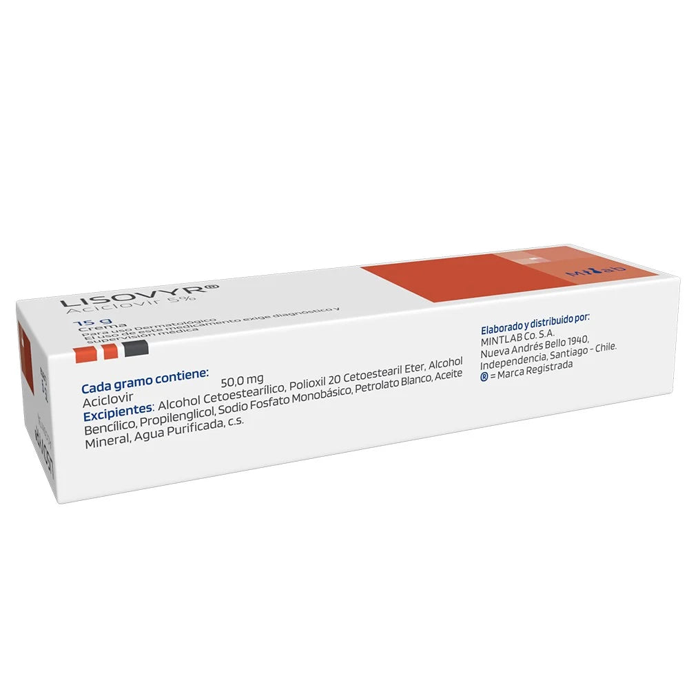 Lisovyr Aciclovir 5% Crema 15 G