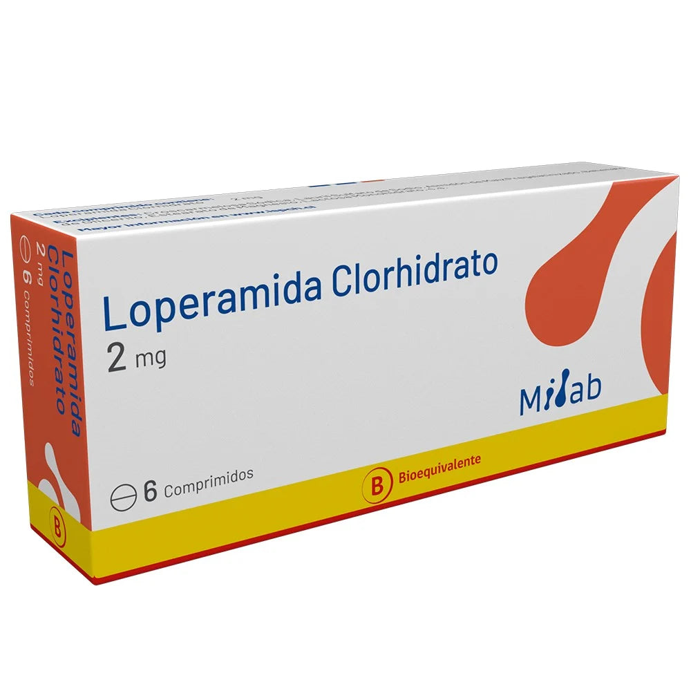 Loperamida Clorhidrato 2 MG x 6 Comprimidos