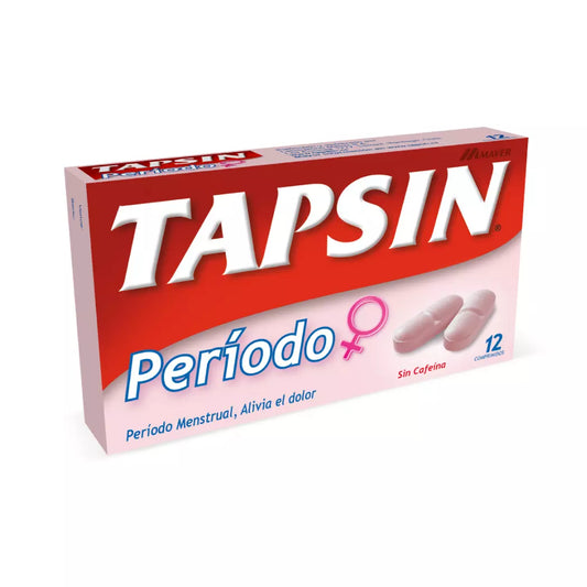Tapsin Período x 12 Comprimidos