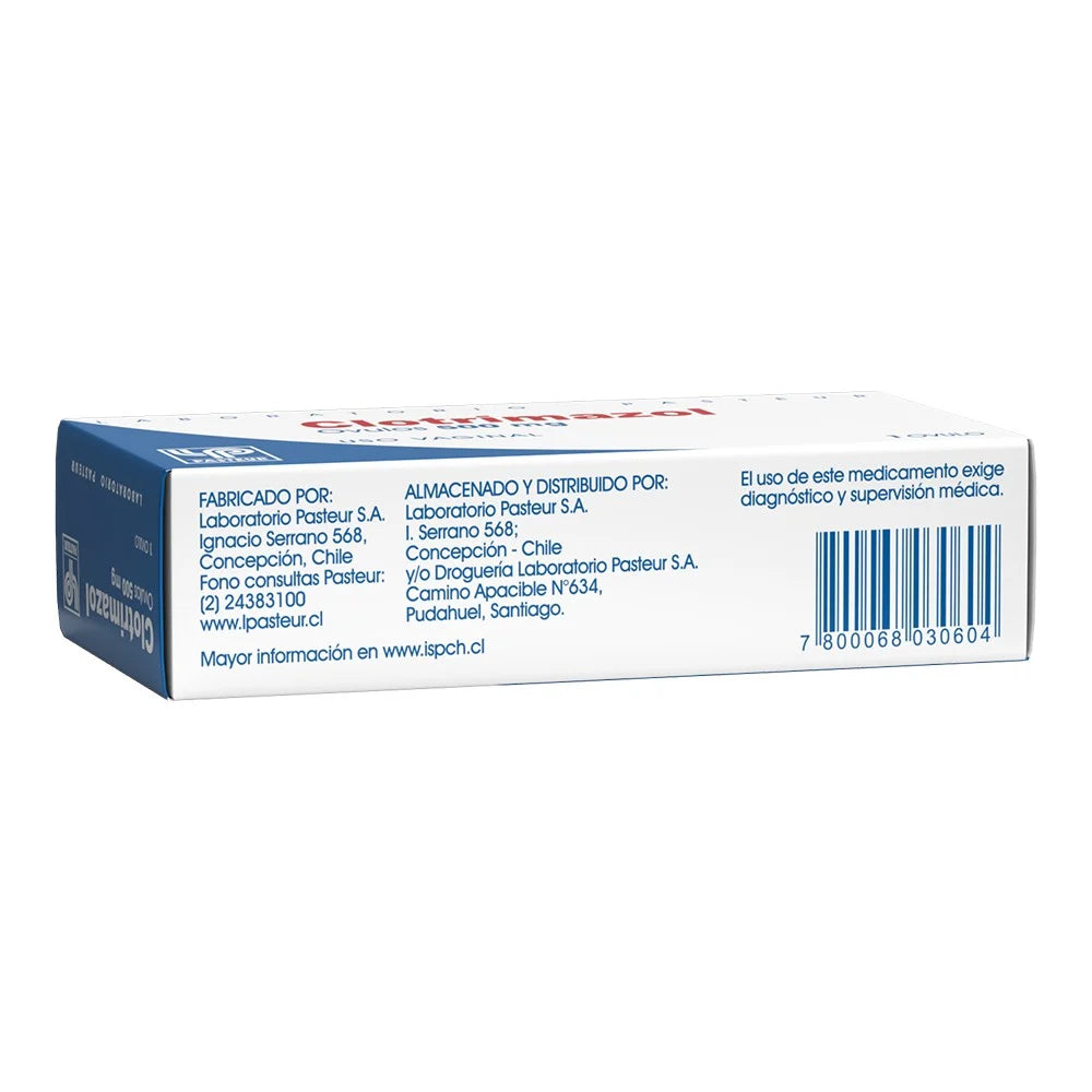 Clotrimazol 500 MG Óvulos Vaginales x 1 Unidades