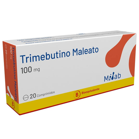 Trimebutino Maleato 100 MG 20 Comprimidos Mintlab