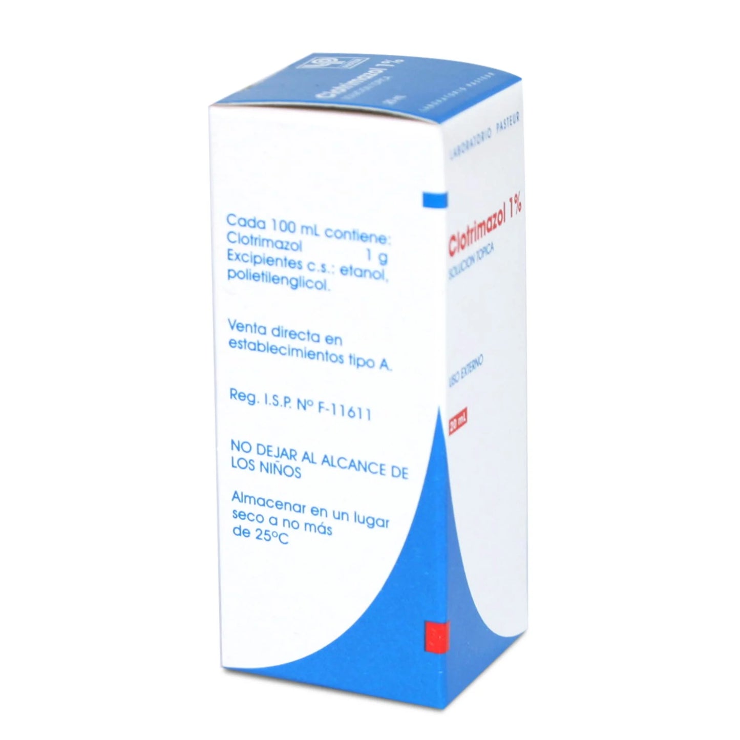 Clotrimazol Gotas 1% 20 ML Pasteur