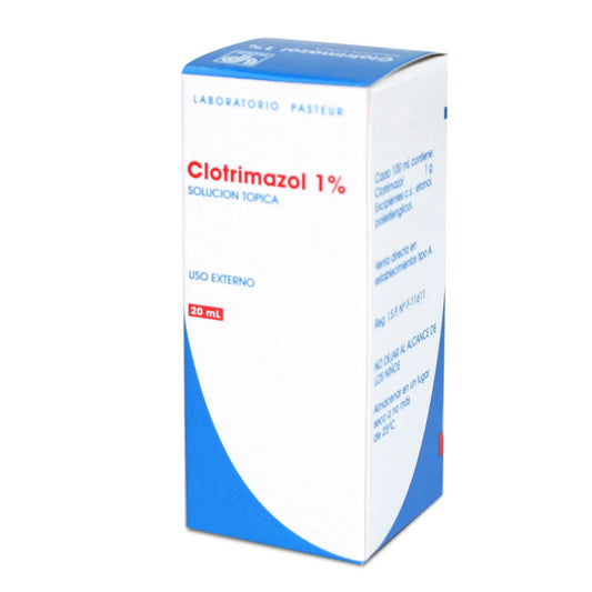 Clotrimazol Gotas 1% 20 ML Pasteur