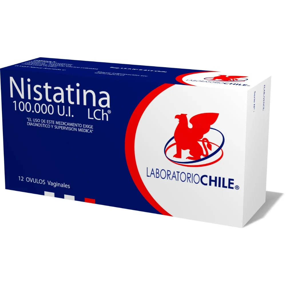 Nistatina 100.000 UI x 12 Óvulo Vaginales LCH