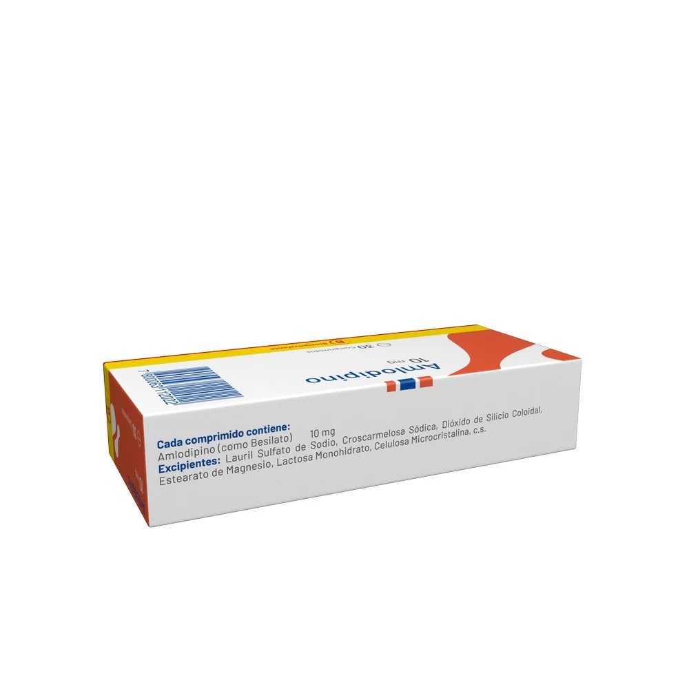 Amlodipino 10 MG x 30 Comprimidos