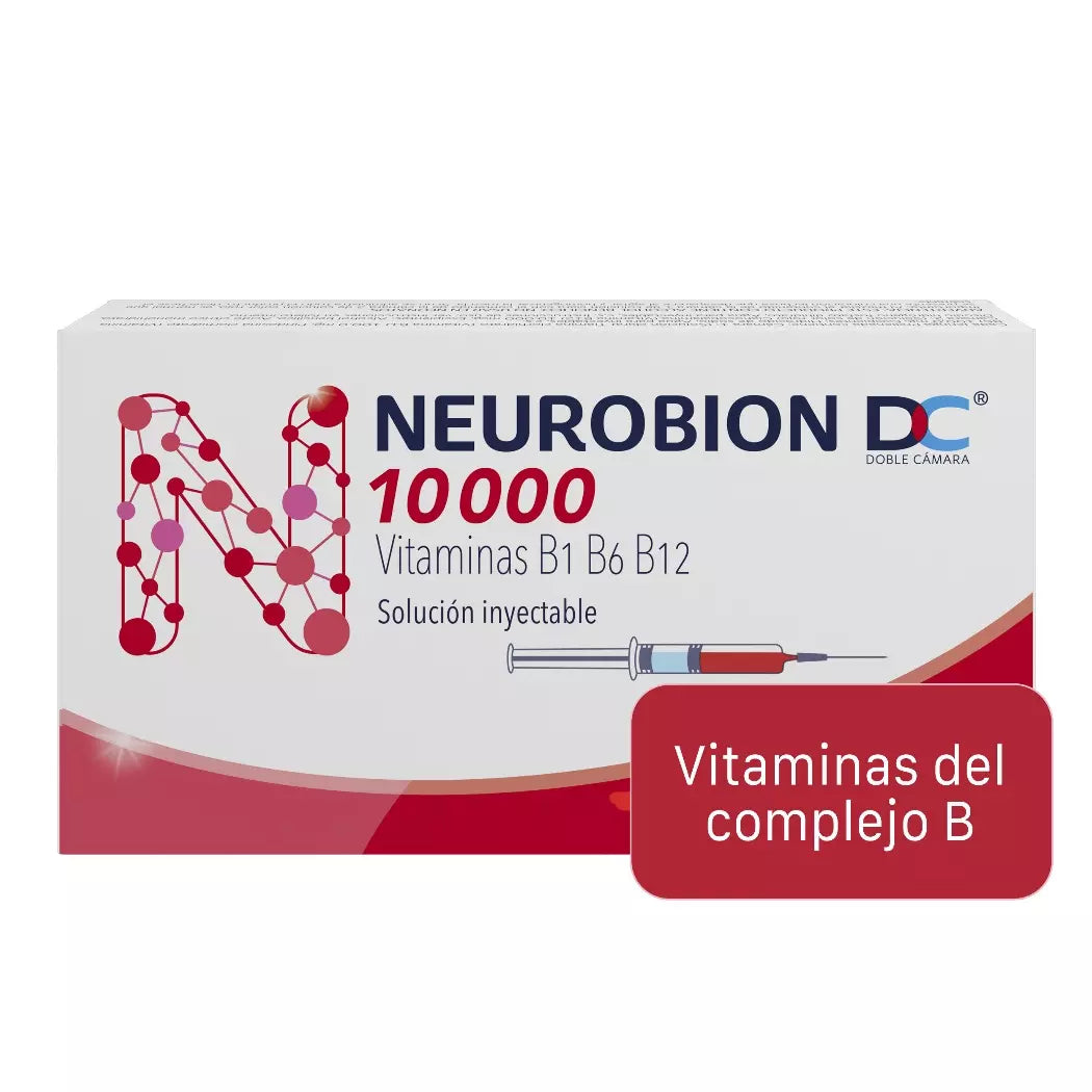 Neurobionta Solución Inyectable Vitaminas B1, B6 y B12 3 UN