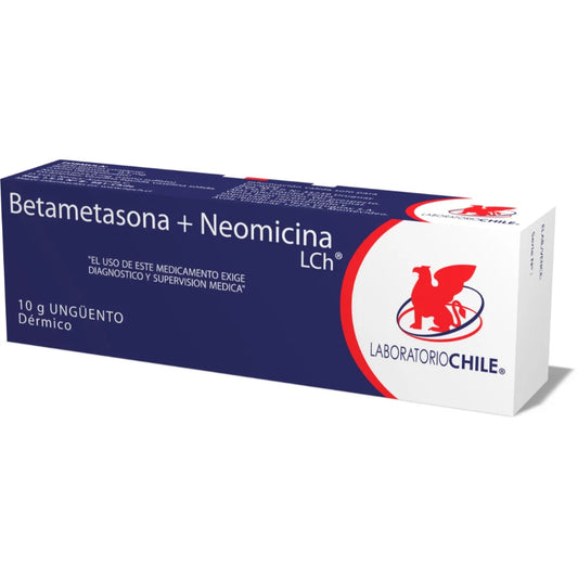 Betametasona + Neomicina Ungüento Dérmico 10 G