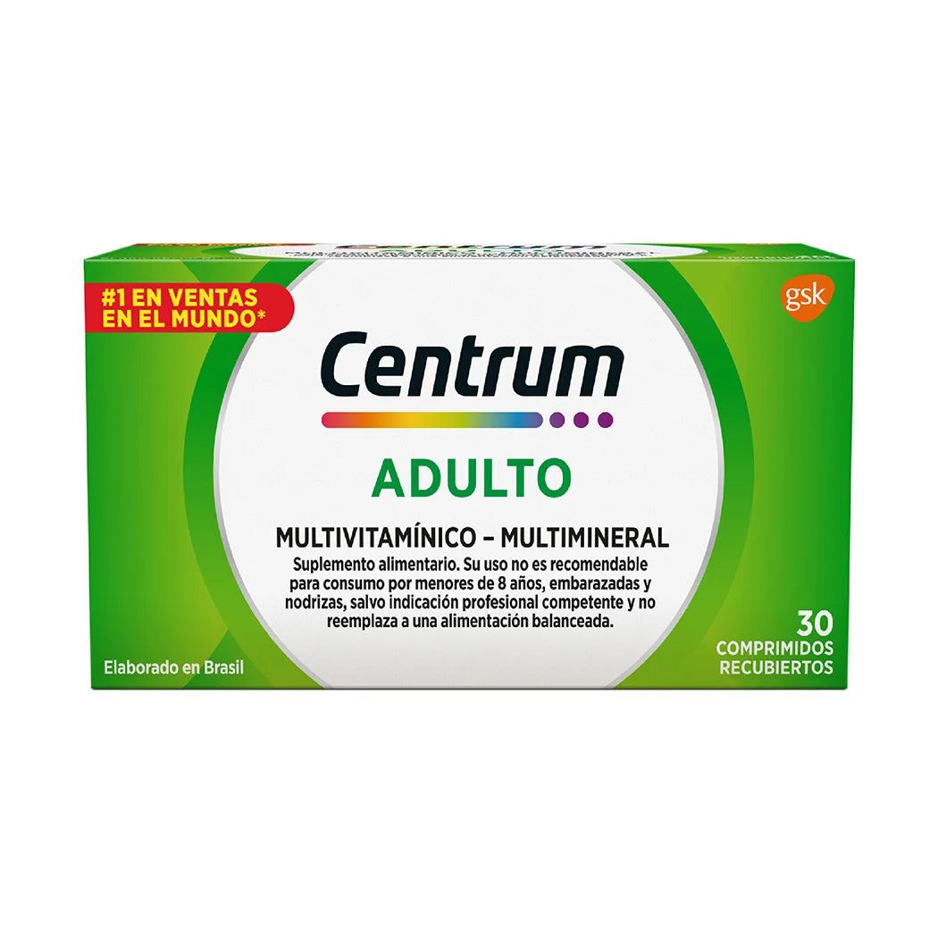 Centrum Adulto x 30 Comprimidos