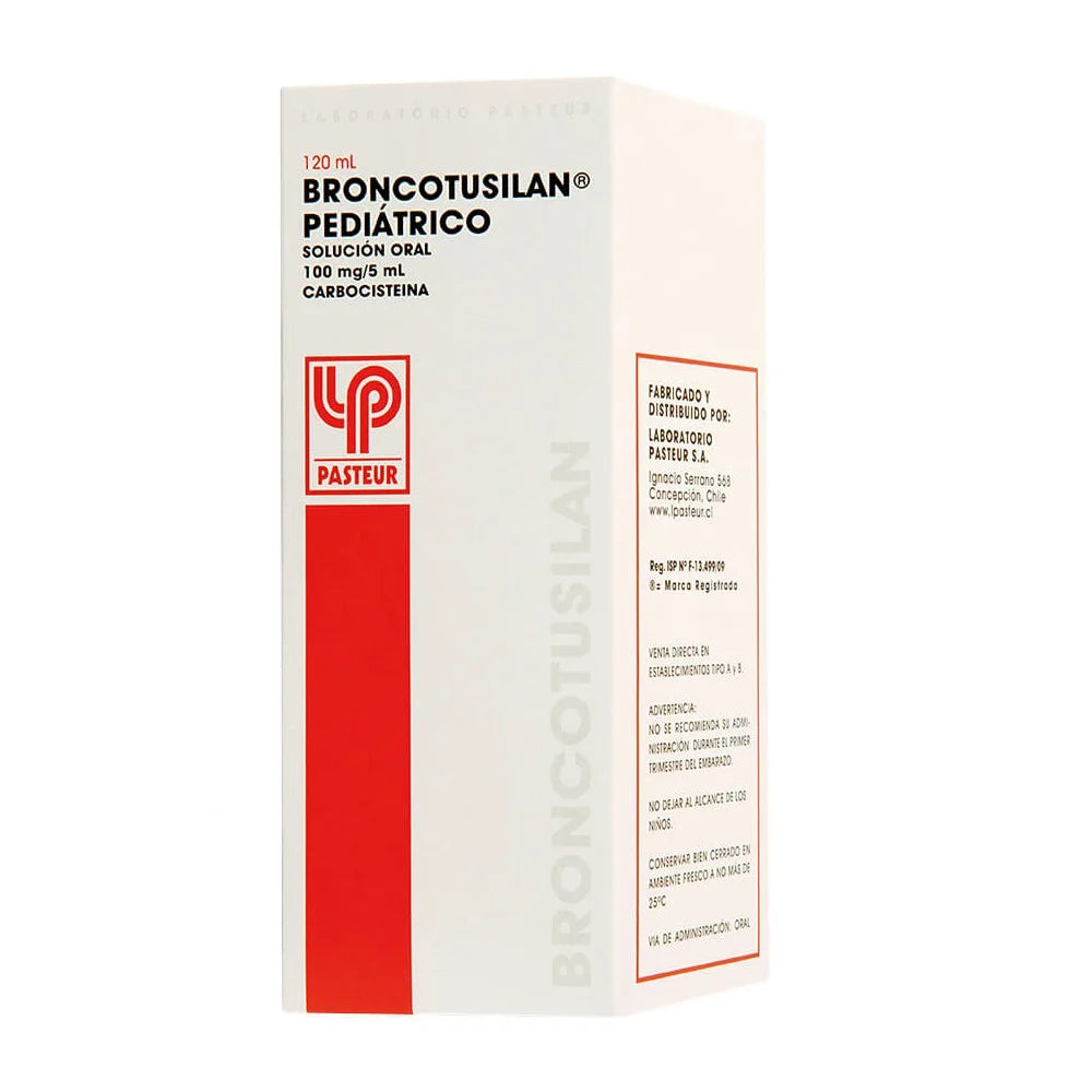 Broncotusilan Infantil Carbocisteína 100 MG / 5 ML 120 ML