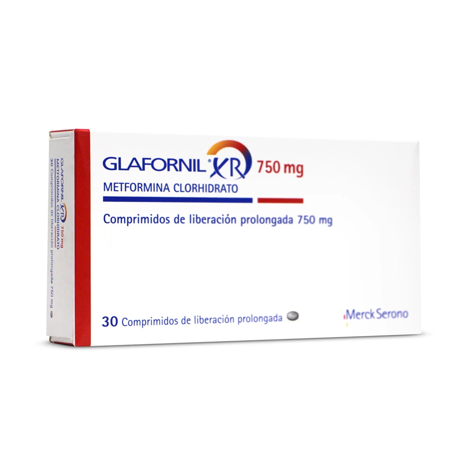 Glafornil XR Metformina Clorhidrato 750 MG x 30 Comprimidos