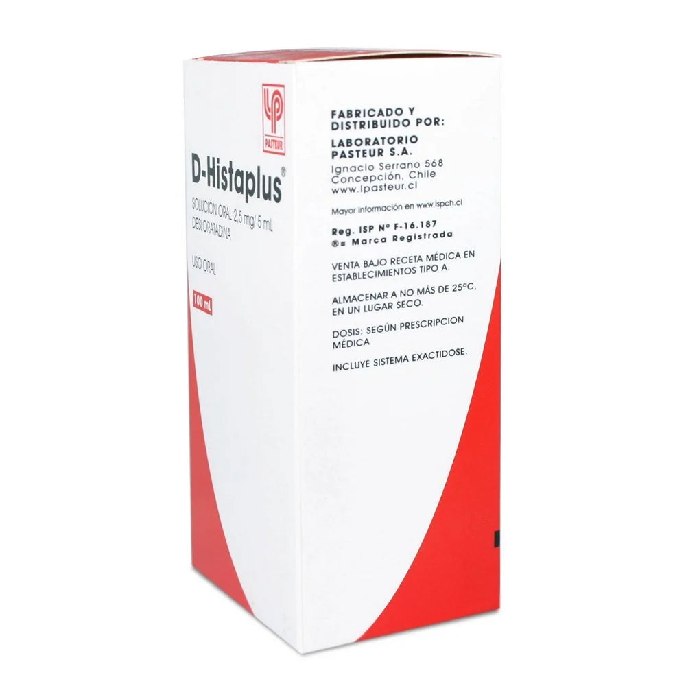 D-Histaplus Desloratadina 2.5 MG/5 ML 100 ML