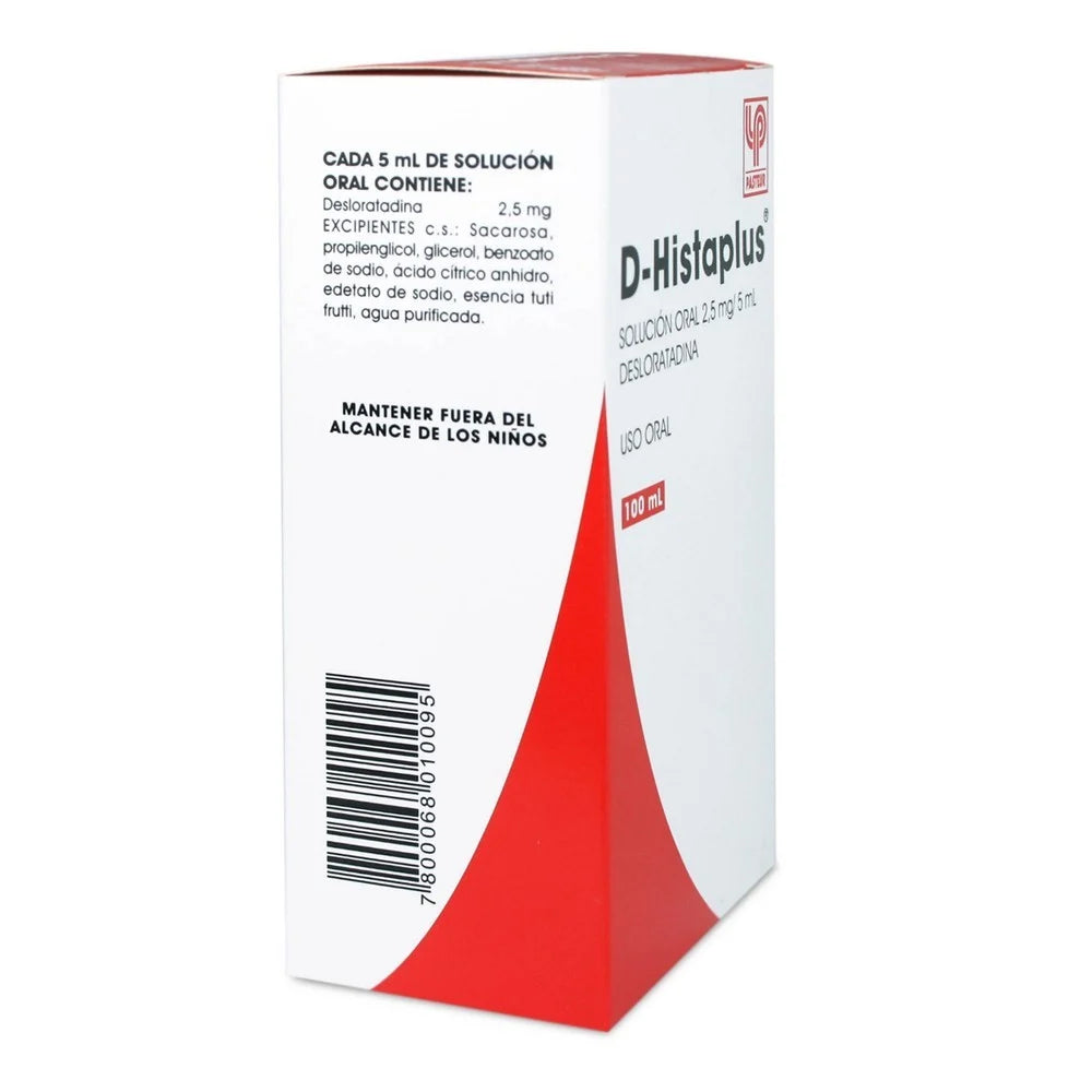D-Histaplus Desloratadina 2.5 MG/5 ML 100 ML