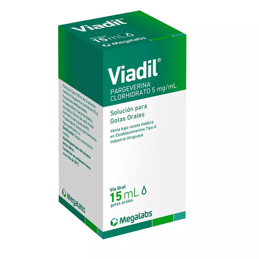 Viadil Gotas Pargeverina Clorhidrato 5 MG / ML 15 ML