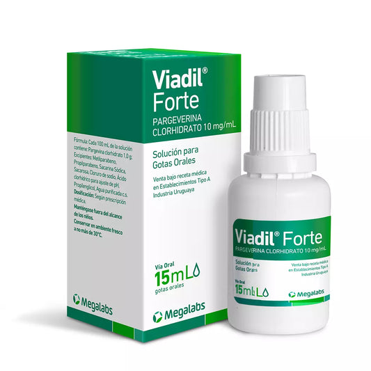Viadil Forte Pargeverina Clorhidrato 10 MG / ML 15 ML