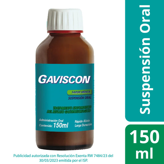 Gaviscon Suspensión Menta 150 ML