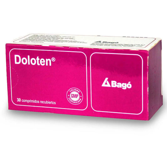 Doloten Paracetamol / Tramadol x 30 Comprimidos Recubiertos