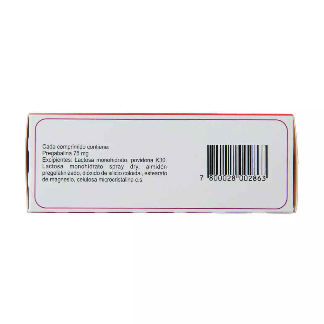 Prestat Pregabalina 75 MG x 40 Comprimidos
