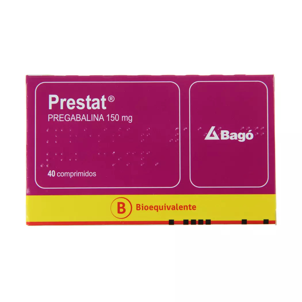 Prestat Pregabalina 150 MG x 40 Comprimidos Bagó