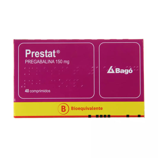Prestat Pregabalina 150 MG x 40 Comprimidos Bagó