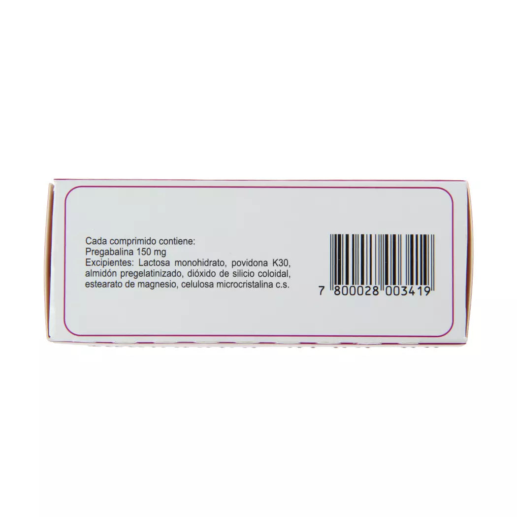 Prestat Pregabalina 150 MG x 40 Comprimidos Bagó