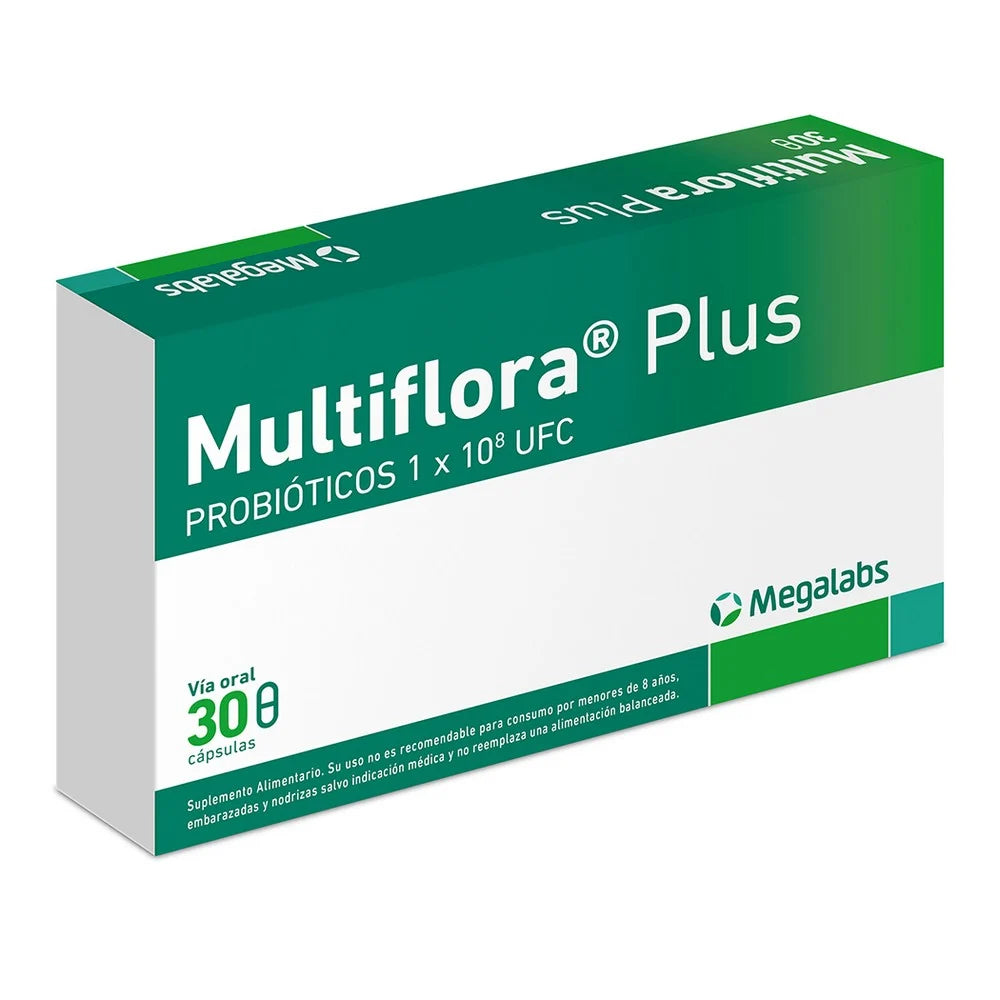Multiflora Plus Probióticos x 30 Cápsulas