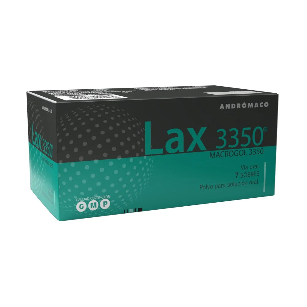 Lax Macrogol 3350 x 7 Sobres Andrómaco