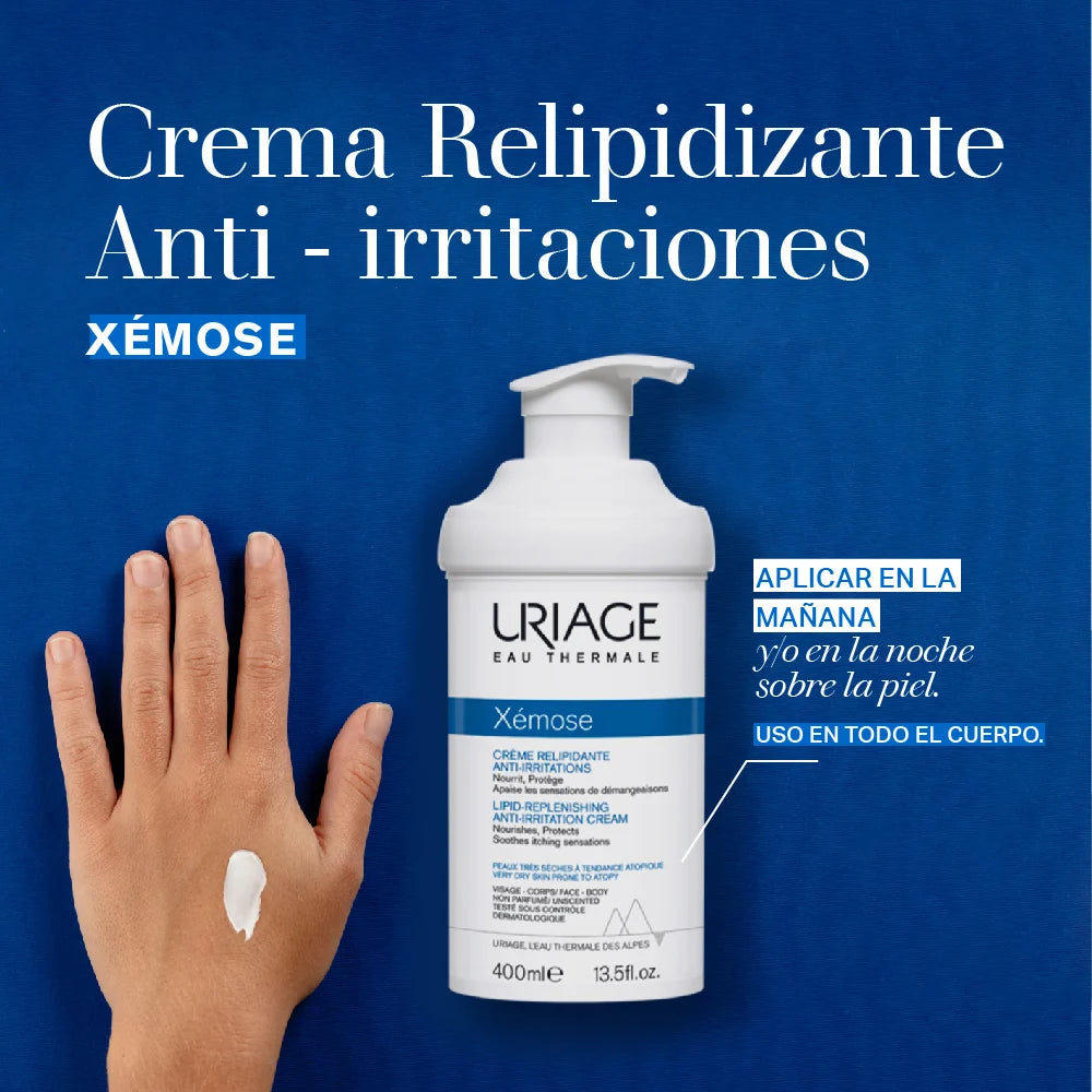 Crema Relipidizante Cuerpo Xémose Uriage 400ml
