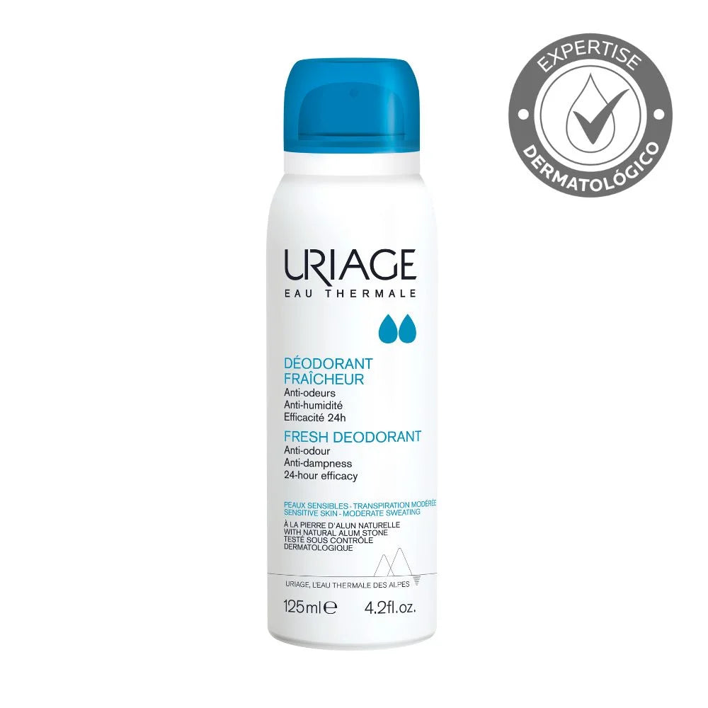 Desodorante Uriage Fresh Sudoración Moderada 125ml