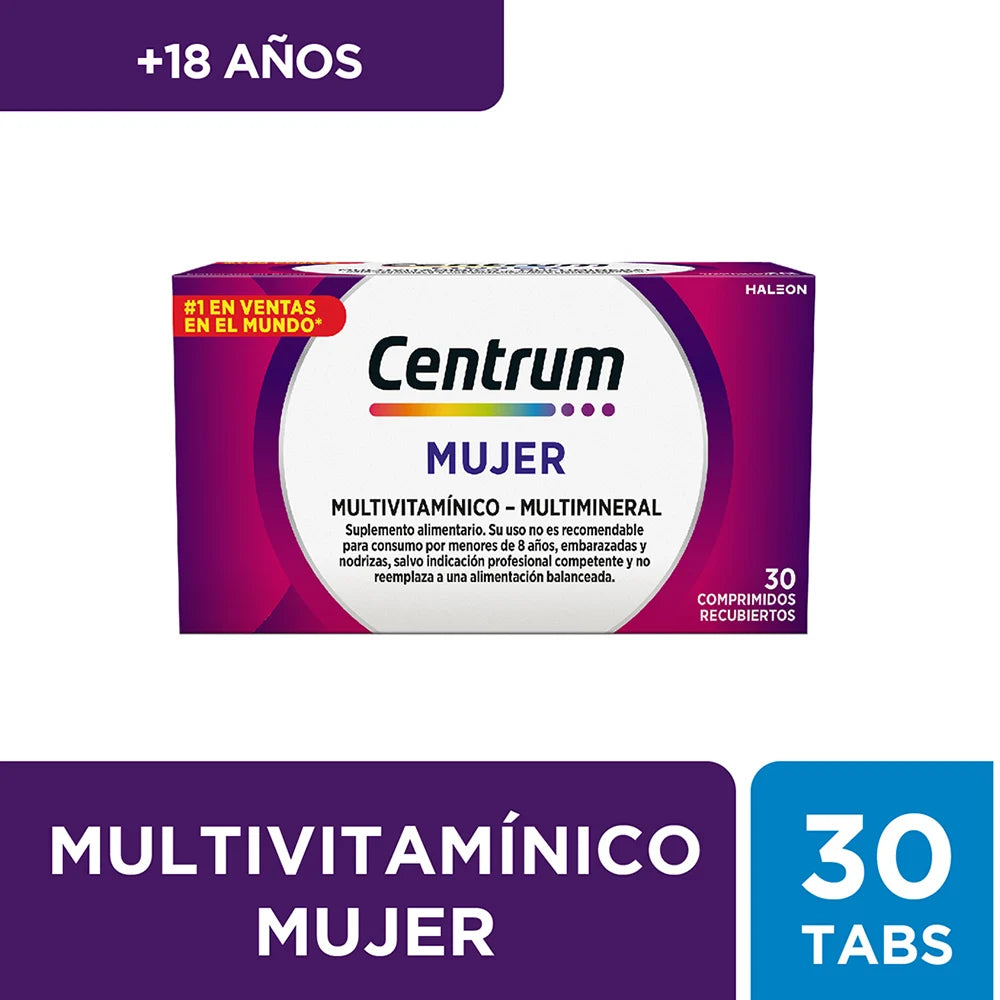 Centrum Mujer x 30 Comprimidos