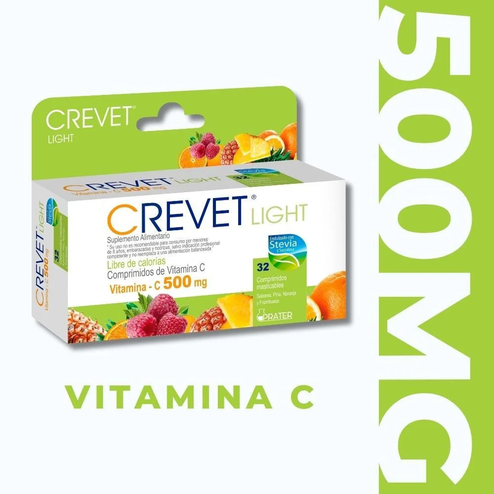 Crevet Light 500 MG 32 Comprimidos