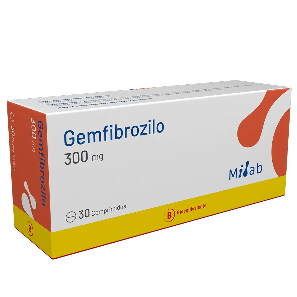 Gemfibrozilo 300 MG x 30 Comprimidos