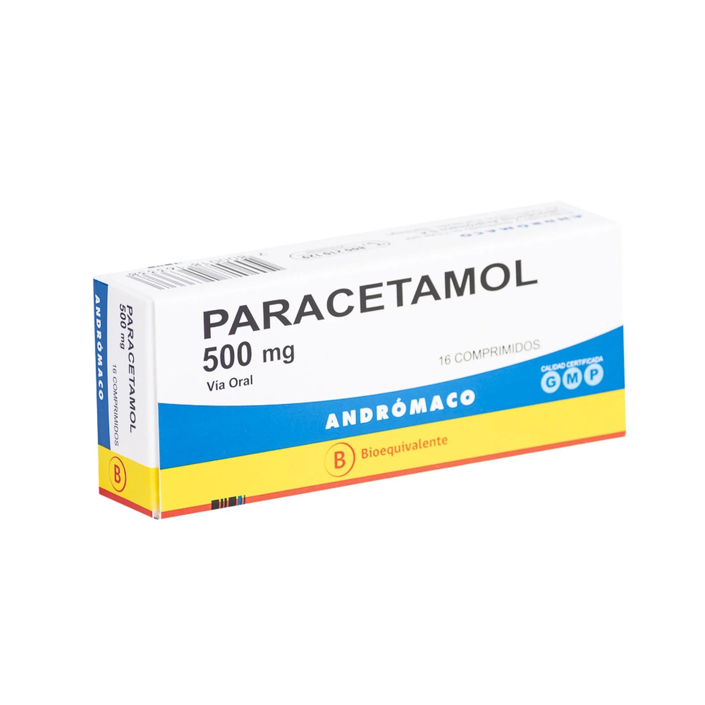 Paracetamol 500 MG x 16 Comprimidos Andrómaco