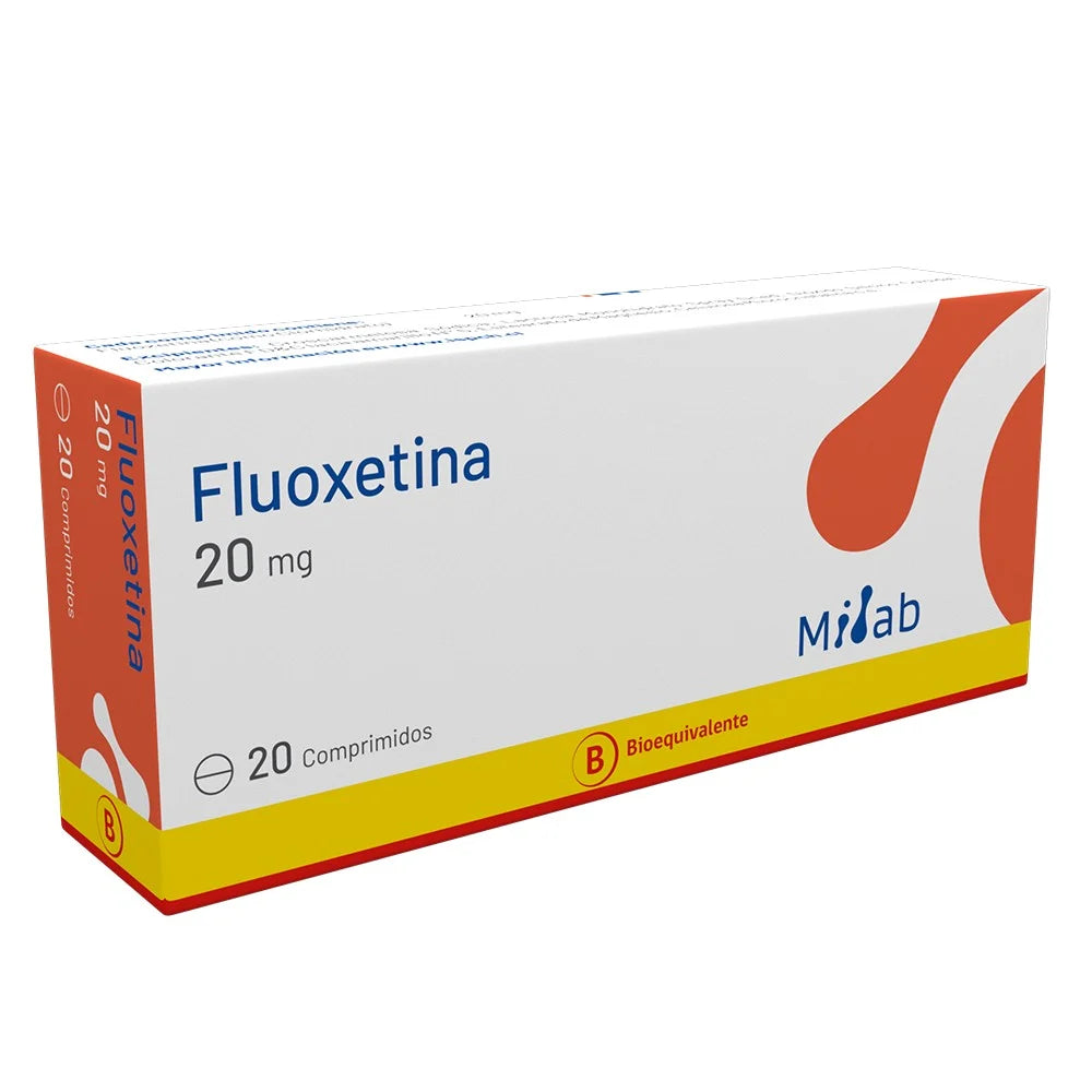 Fluoxetina 20 MG x 20 Comprimidos Milab
