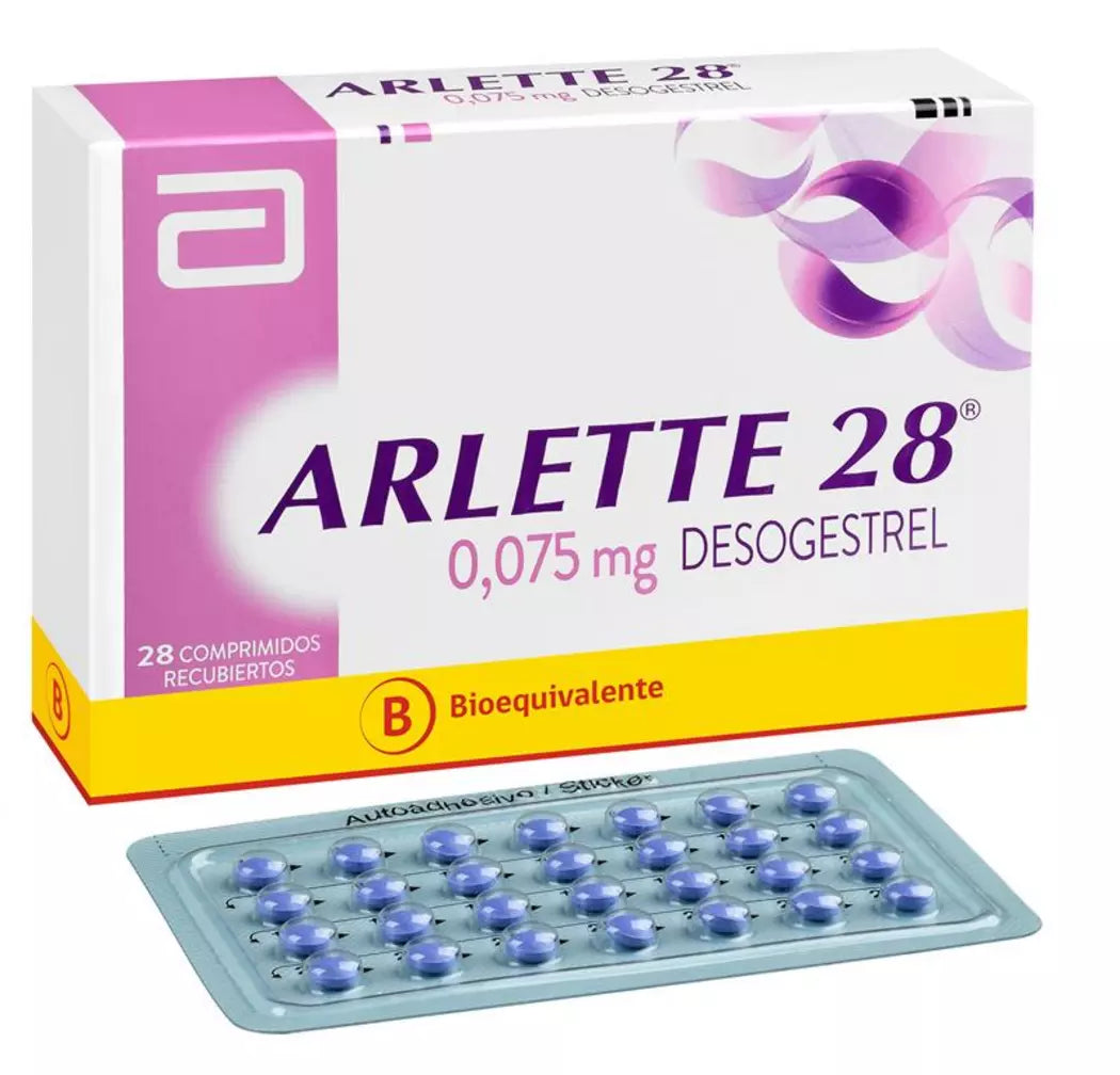 Arlette 28 Desogestrel 0.075 MG 28 Comprimidos