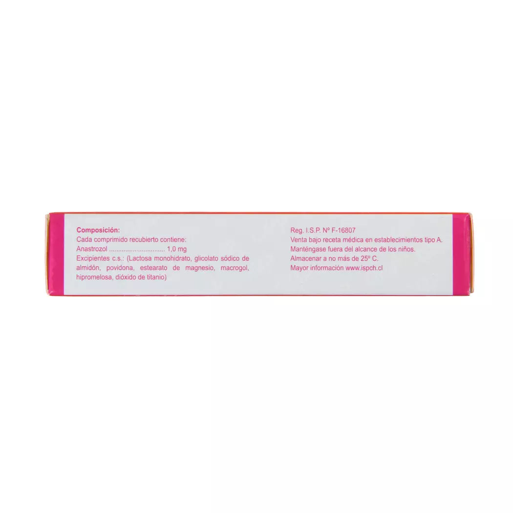 Madelen Anastrozol 1 MG x 30 Comprimidos Recubiertos