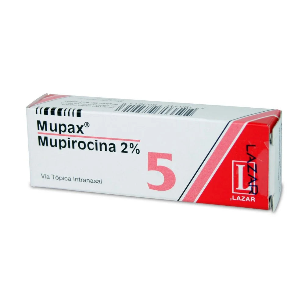 Mupax Mupirocina 2% Ungüento Nasal