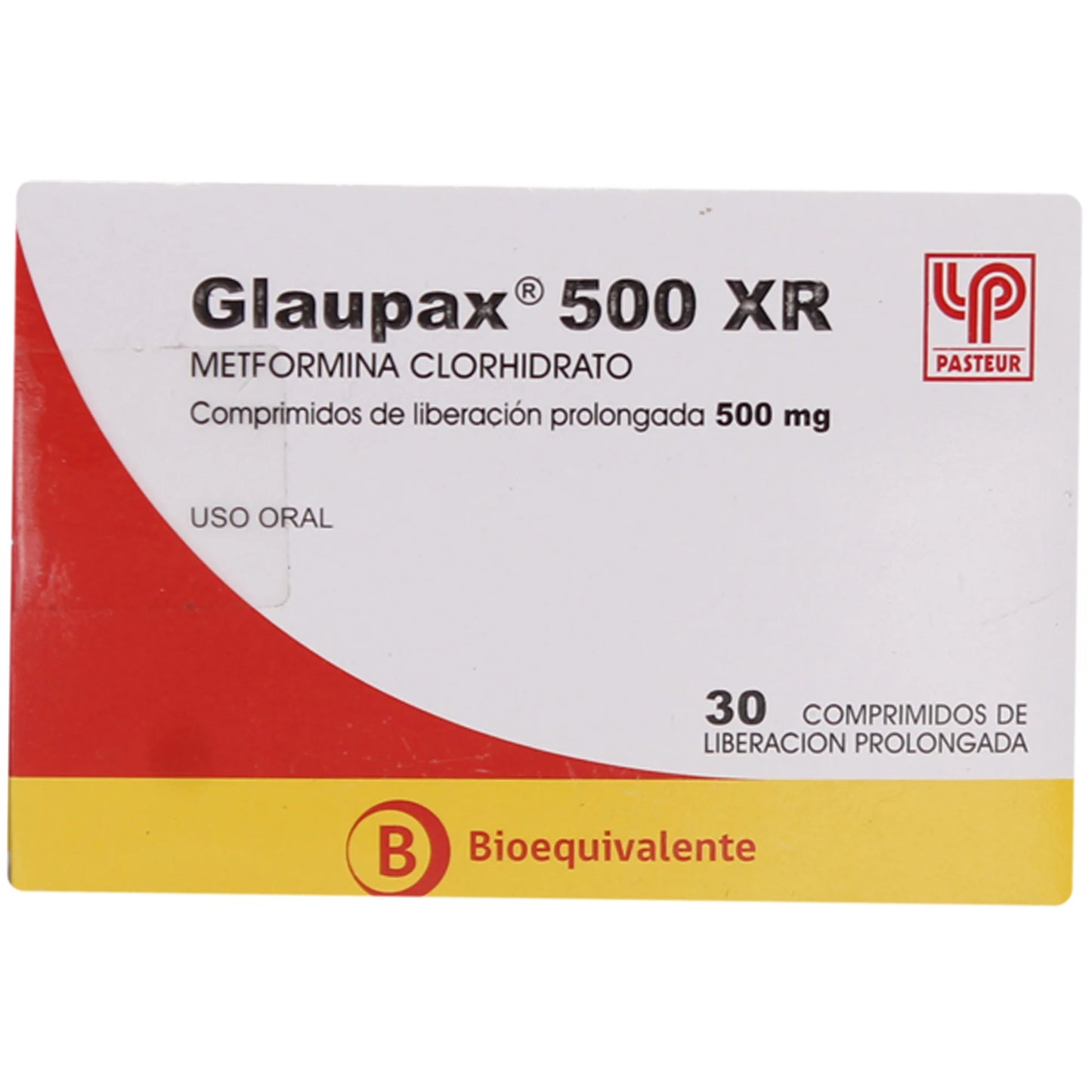Glaupax XR Metformina 500 MG x 30 Comprimidos