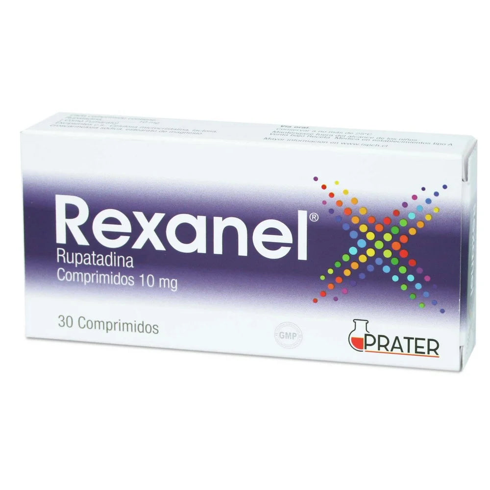 Rexanel Rupatadina 10 MG x 30 Comprimidos