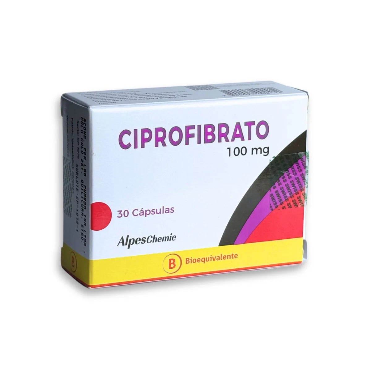 Ciprofibrato 100 MG x 30 Cápsulas