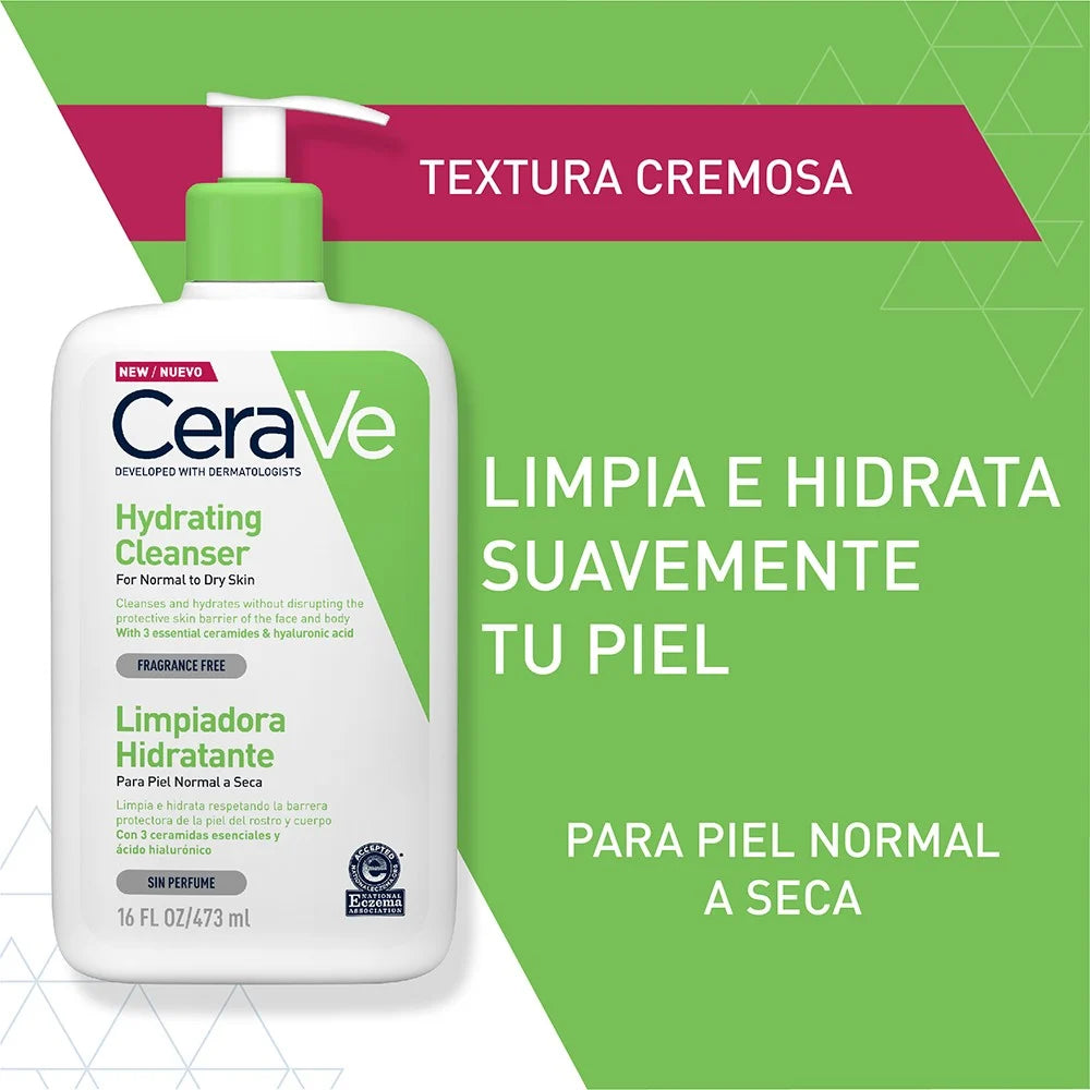 Cerave Limpiadora Hidratante 473 GR