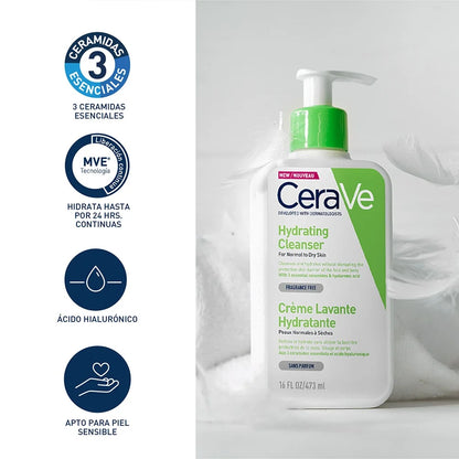 Cerave Limpiadora Hidratante 473 GR