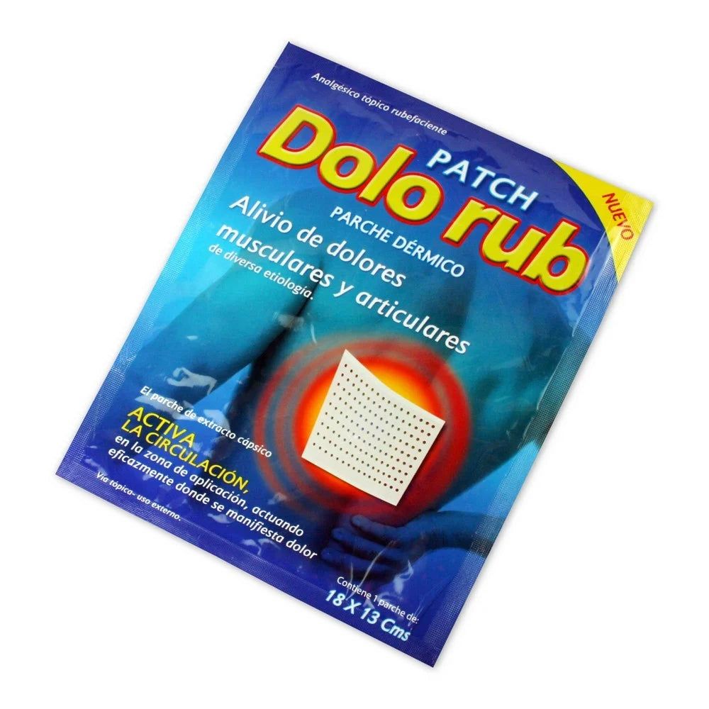 Dolorub Patch Parche Dérmico 18x13 cm x 1 Unidad