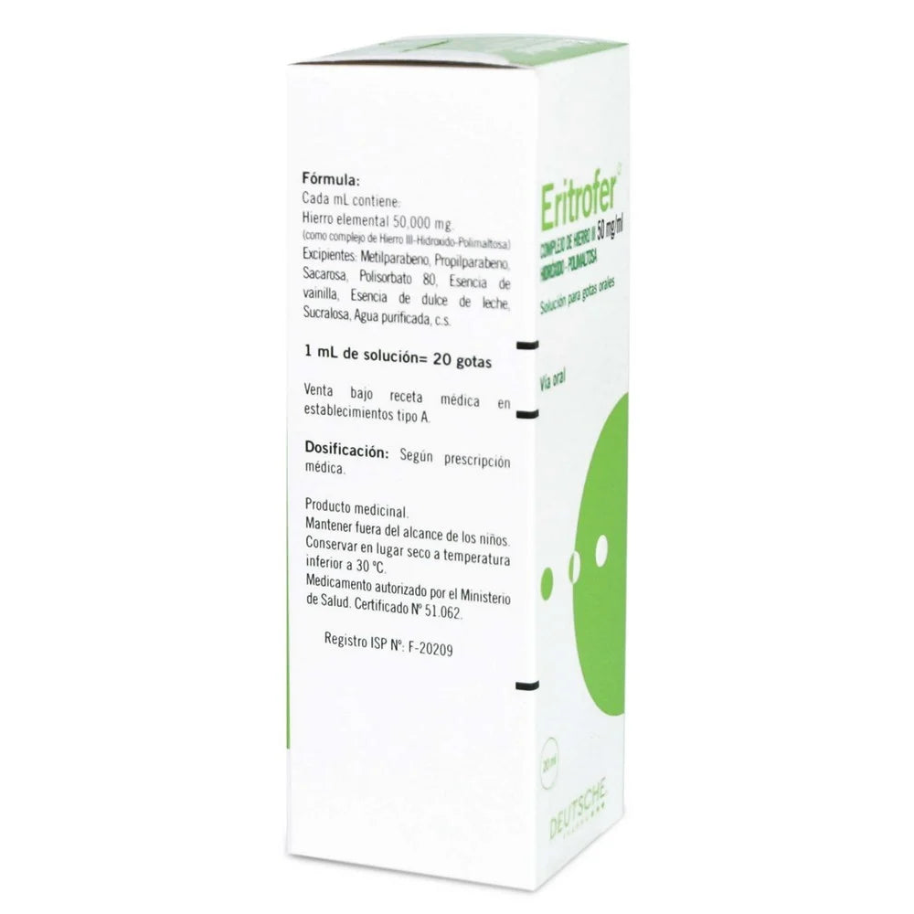 Eritrofer Hierro Polimaltosa 50 MG/ML Gotas